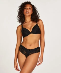 Soutien-gorge à Armatures Préformé Push-up Maya - Noir -Catrin La Lingerie Boutique 104736 3