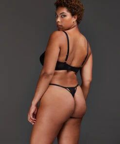 Soutien-gorge à Armatures Non-préformé Anna - Noir -Catrin La Lingerie Boutique 139510 13