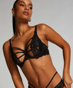 Soutien-gorge à Armatures Non-préformé Sosha - Noir