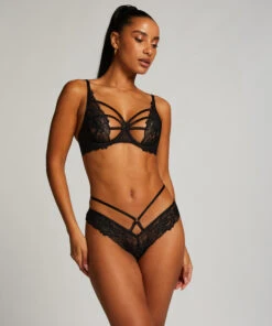 Soutien-gorge à Armatures Non-préformé Sosha - Noir -Catrin La Lingerie Boutique 155087 3