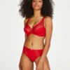 Slip Taille Haute Diva - Rouge -Catrin La Lingerie Boutique 157544 1