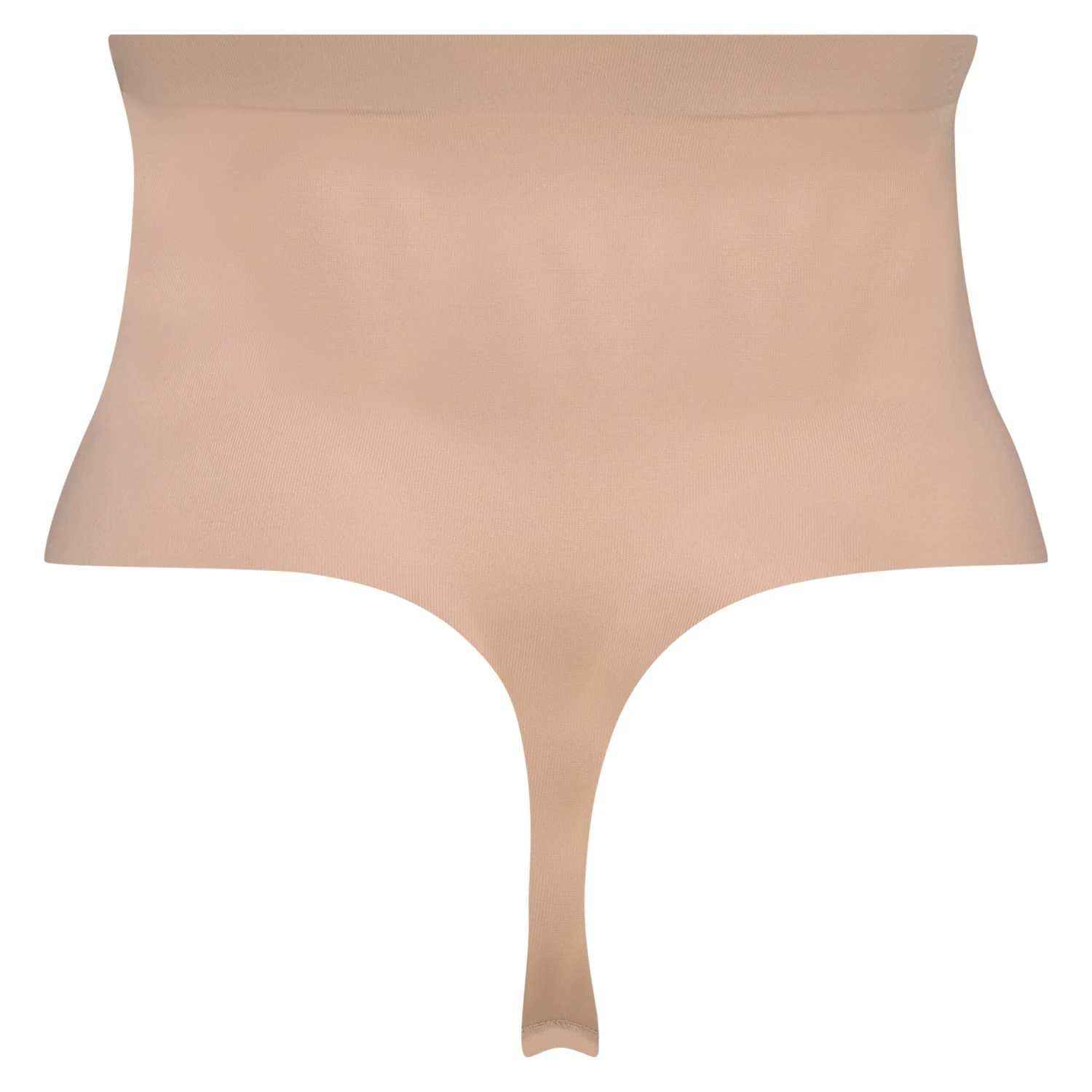 String Taille Haute Avec Gaine Sculptante En Dentelle Scuba - Beige 6 String Taille Haute Avec Gaine Sculptante En Dentelle Scuba - Beige – Image 4