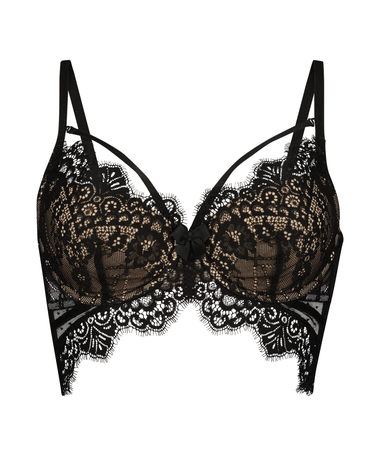 Soutien-gorge à Armatures Préformé Longline Marilee - Noir 9 Soutien-gorge à Armatures Préformé Longline Marilee - Noir – Image 7