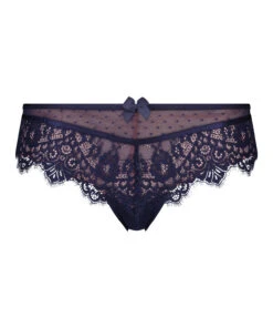 Slip Brésilien Marilee - Bleu -Catrin La Lingerie Boutique 168701 5