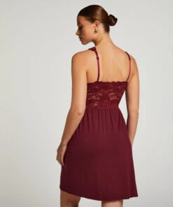 Nuisette Nora Dentelle - Violet -Catrin La Lingerie Boutique 175247 4