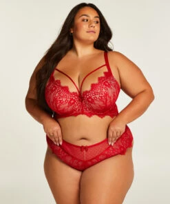 Slip Brésilien Marilee - Rouge -Catrin La Lingerie Boutique 176396 12
