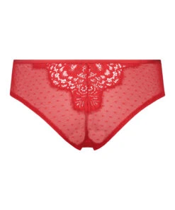 Slip Brésilien Marilee - Rouge -Catrin La Lingerie Boutique 176396 6