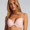 Soutien-gorge Push-up à Armatures Préformé Teddy - Rose -Catrin La Lingerie Boutique 178646 1