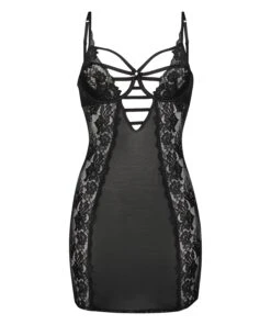 Slip Dress Sosha à Armature Préformée - Noir 14 Slip Dress Sosha à Armature Préformée - Noir -Catrin La Lingerie Boutique 181575 5