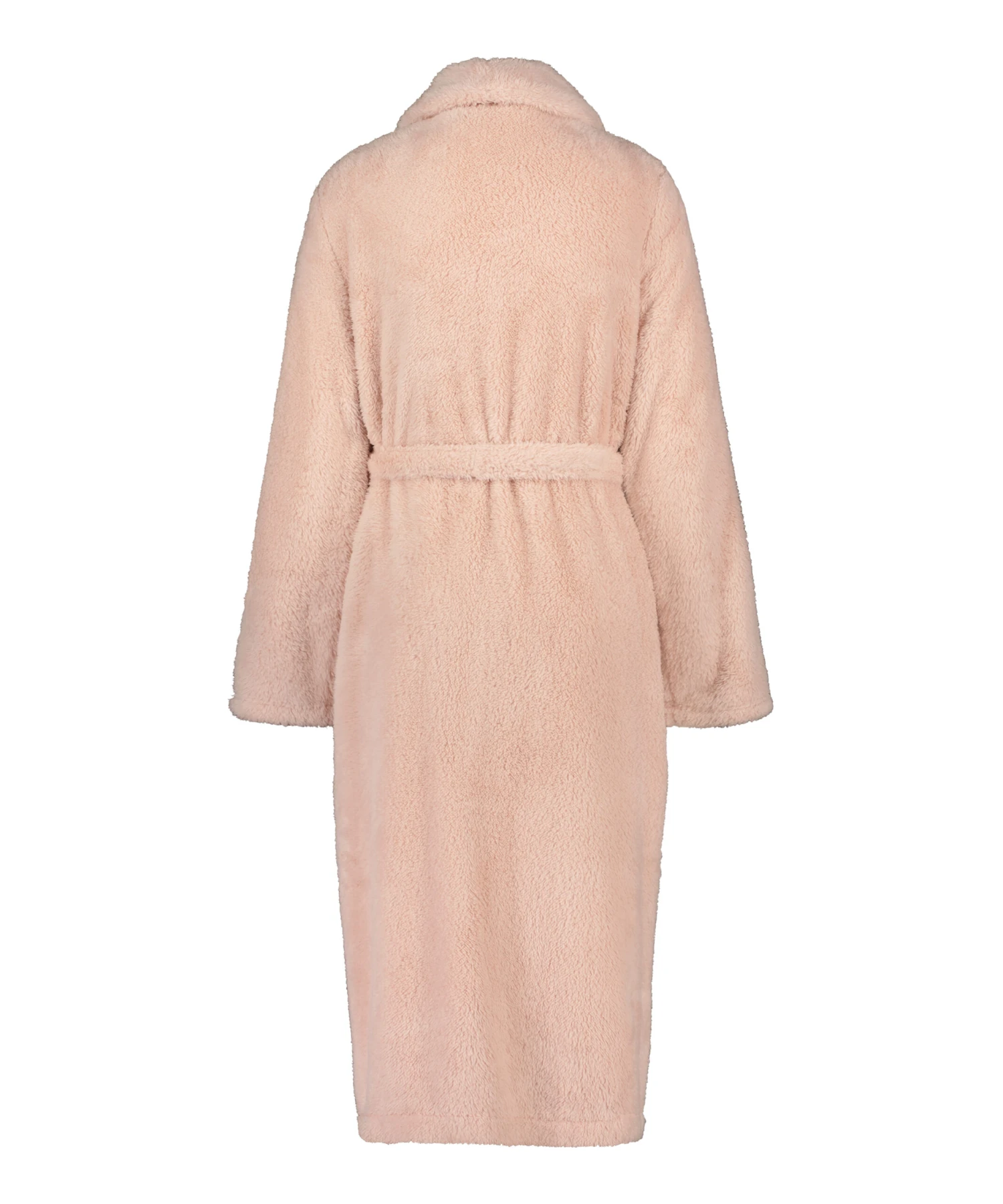 Long Peignoir Polaire - Rose 7 Long Peignoir Polaire - Rose – Image 5