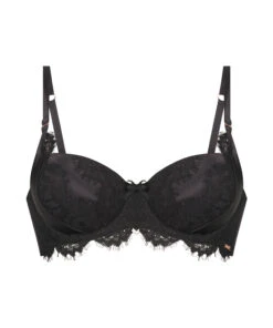 Soutien-gorge Rembourré à Armatures Hannako - Noir -Catrin La Lingerie Boutique 188141 5