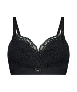 Soutien-gorge D’allaitement Préformé Rose - Noir 10 Soutien-gorge D’allaitement Préformé Rose - Noir -Catrin La Lingerie Boutique 188421 5
