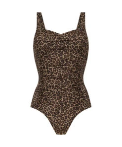 Maillot De Bain Leopard - Marron -Catrin La Lingerie Boutique 190931 5