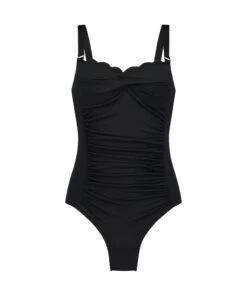 Maillot De Bain Scallop - Noir -Catrin La Lingerie Boutique 191348 5