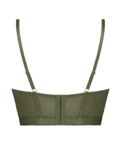 Soutien-gorge Rembourré à Armatures Longline Malika - Vert -Catrin La Lingerie Boutique 191713 6