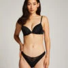 String échancré Nadine - Noir -Catrin La Lingerie Boutique 191850 1