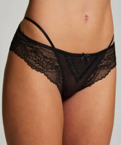Slip Brésilien Anna - Noir 8 Slip Brésilien Anna - Noir -Catrin La Lingerie Boutique 195484 2