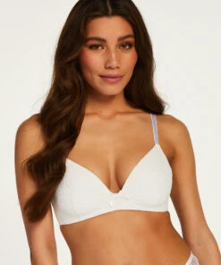 Soutien-gorge Préformé Sans Armatures Valerie - Blanc