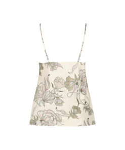 Haut De Camisole Satin Dentelle - Blanc 17 Haut De Camisole Satin Dentelle - Blanc -Catrin La Lingerie Boutique 195954 6