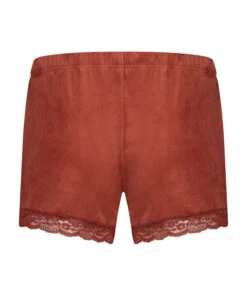 Short Velours Dentelle - Orange -Catrin La Lingerie Boutique 195957 6