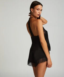 Short Satin - Noir -Catrin La Lingerie Boutique 199407 4