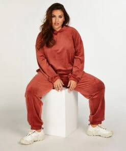 Haut Velours - Orange -Catrin La Lingerie Boutique 199417 12