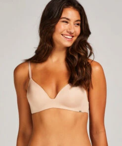 Soutien-gorge Sans Armatures Préformé Mona - Beige