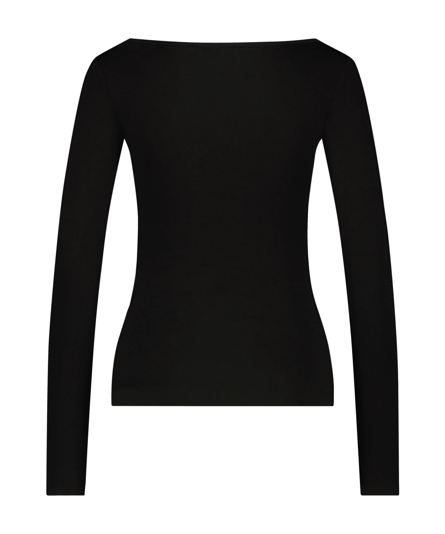 Haut De Pyjama Manches Longues Jersey - Noir 8 Haut De Pyjama Manches Longues Jersey - Noir – Image 6