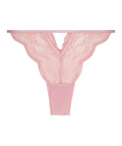 Slip Brésilien Isabelle - Rose -Catrin La Lingerie Boutique 200001 5