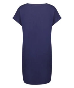 Chemise De Nuit Col Rond - Bleu -Catrin La Lingerie Boutique 200291 6