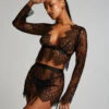 Top Allover Lace - Noir 1 Top Allover Lace - Noir -Catrin La Lingerie Boutique 200423 1