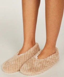 Chaussettes D'intérieur Cosy - Beige