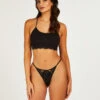 Slip Brésilien Jean - Noir -Catrin La Lingerie Boutique 200618 1
