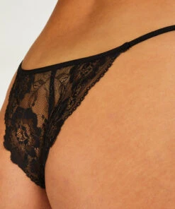 Slip Brésilien Jean - Noir 8 Slip Brésilien Jean - Noir -Catrin La Lingerie Boutique 200618 2