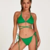 Bas De Bikini Cheeky échancré Doha - Vert