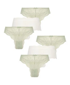 Lot De 6 Boxers Vikki - Blanc -Catrin La Lingerie Boutique 200838 5