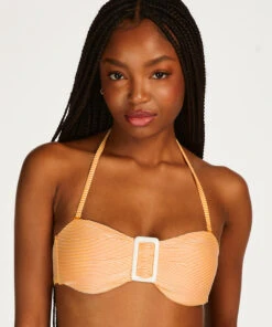 Haut De Bikini Bandeau Riviera - Orange