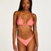 Bas De Bikini Taille Haute Sicily - Rose