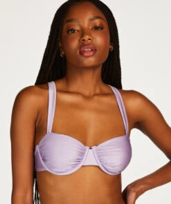 Haut De Bikini à Armatures Non Rembourré Aruba - Violet