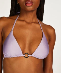 Haut De Bikini Triangle Aruba - Violet -Catrin La Lingerie Boutique 200927 2