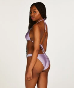 Haut De Bikini Triangle Aruba - Violet -Catrin La Lingerie Boutique 200927 4