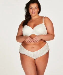 Slip Brésilien Marine - Blanc -Catrin La Lingerie Boutique 200950 12