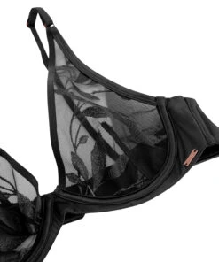 Soutien-gorge Rembourré à Armatures Domenica - Noir -Catrin La Lingerie Boutique 200976 16