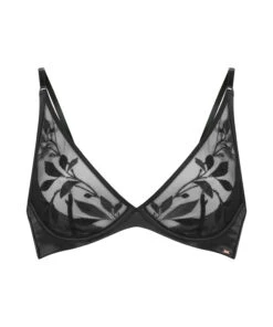 Soutien-gorge Rembourré à Armatures Domenica - Noir -Catrin La Lingerie Boutique 200976 5