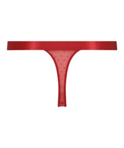 Tanga Taille Haute Violet - Rouge -Catrin La Lingerie Boutique 201069 6