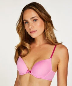 Soutien-gorge à Armatures Préformé Plunge - Rose