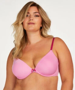 Soutien-gorge à Armatures Préformé Plunge - Rose -Catrin La Lingerie Boutique 201072 12