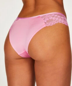 Slip Brésilien Daisy - Rose 11 Slip Brésilien Daisy - Rose -Catrin La Lingerie Boutique 201077 2