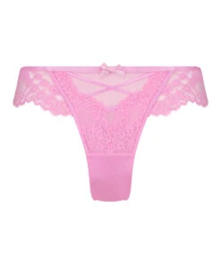 Slip Brésilien Daisy - Rose 14 Slip Brésilien Daisy - Rose -Catrin La Lingerie Boutique 201077 5
