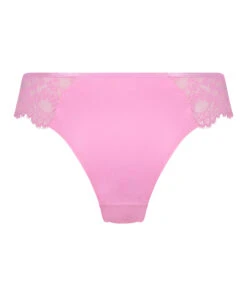 Slip Brésilien Daisy - Rose 15 Slip Brésilien Daisy - Rose -Catrin La Lingerie Boutique 201077 6
